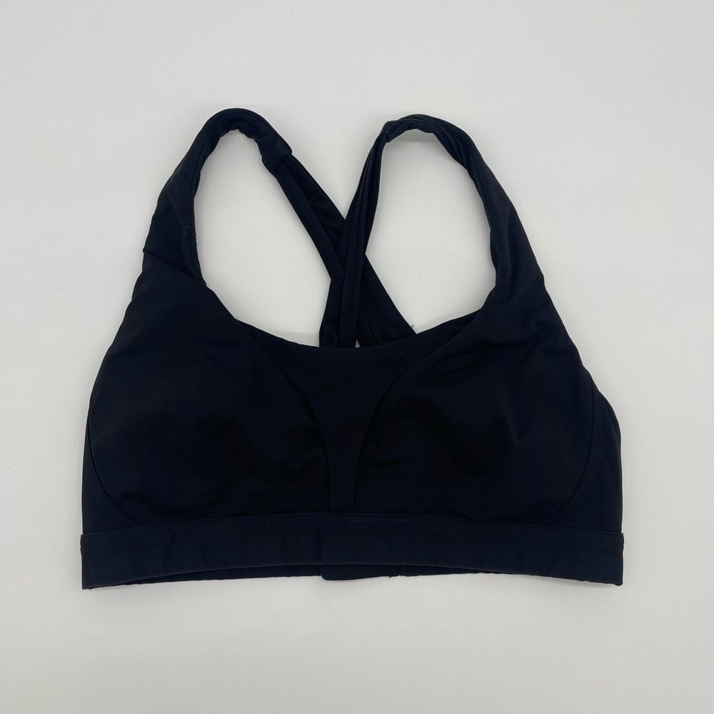 Lululemon Black Clasping Sports Bra